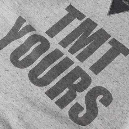 23SS YOURSロゴ 前V 霜降り スウェット(SOFT SWEAT VINTAGE COLORWAYS SHIRTS)