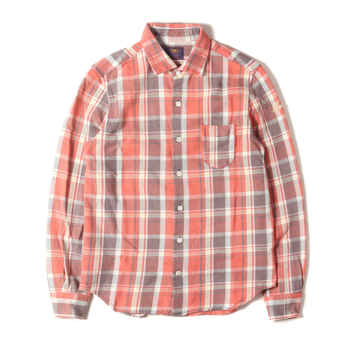 21SS ヘビー チェック フランネルシャツ(COLLOR OFF HEAVY NELL CHECK SHIRTS)