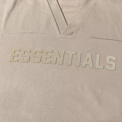24AW FOG ESSENTIALS オーバーサイズ Vネック フットボール ヘビー Tシャツ(Football Tee)