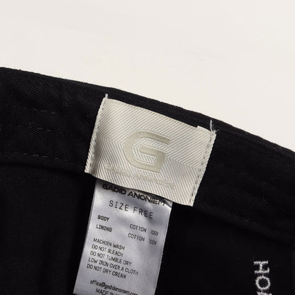 グラフィック刺繍 6パネルキャップ(JUDE)