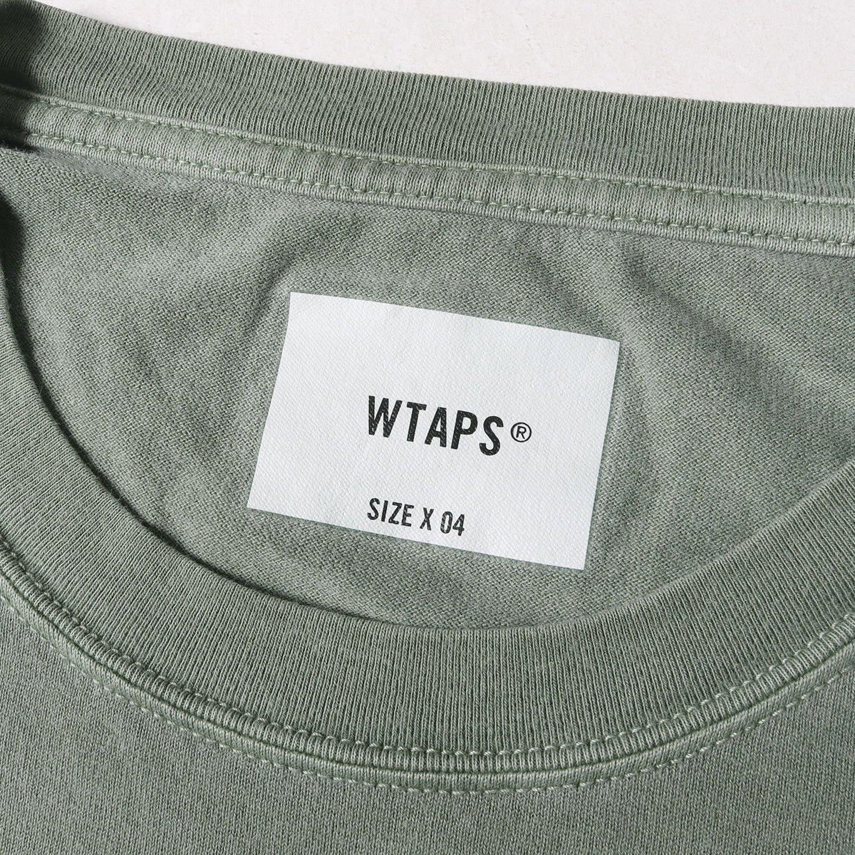 21AW オーバーダイ加工 ロングスリーブ ポケット Tシャツ(BLANK 01 LS)