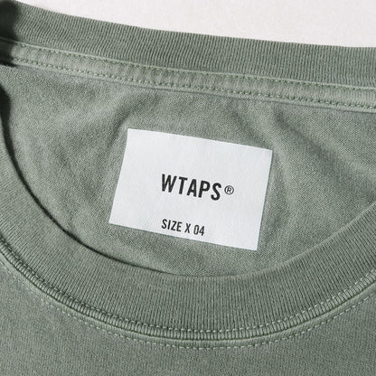 21AW オーバーダイ加工 ロングスリーブ ポケット Tシャツ(BLANK 01 LS)