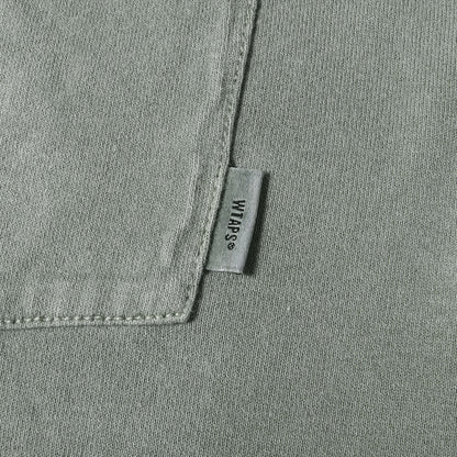 21AW オーバーダイ加工 ロングスリーブ ポケット Tシャツ(BLANK 01 LS)