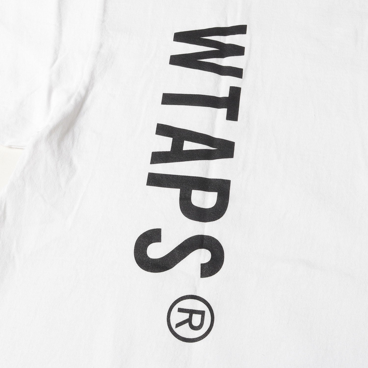 WTAPS (ダブルタップス) 24SS ブランドロゴ クルーネック Tシャツ(SIGN