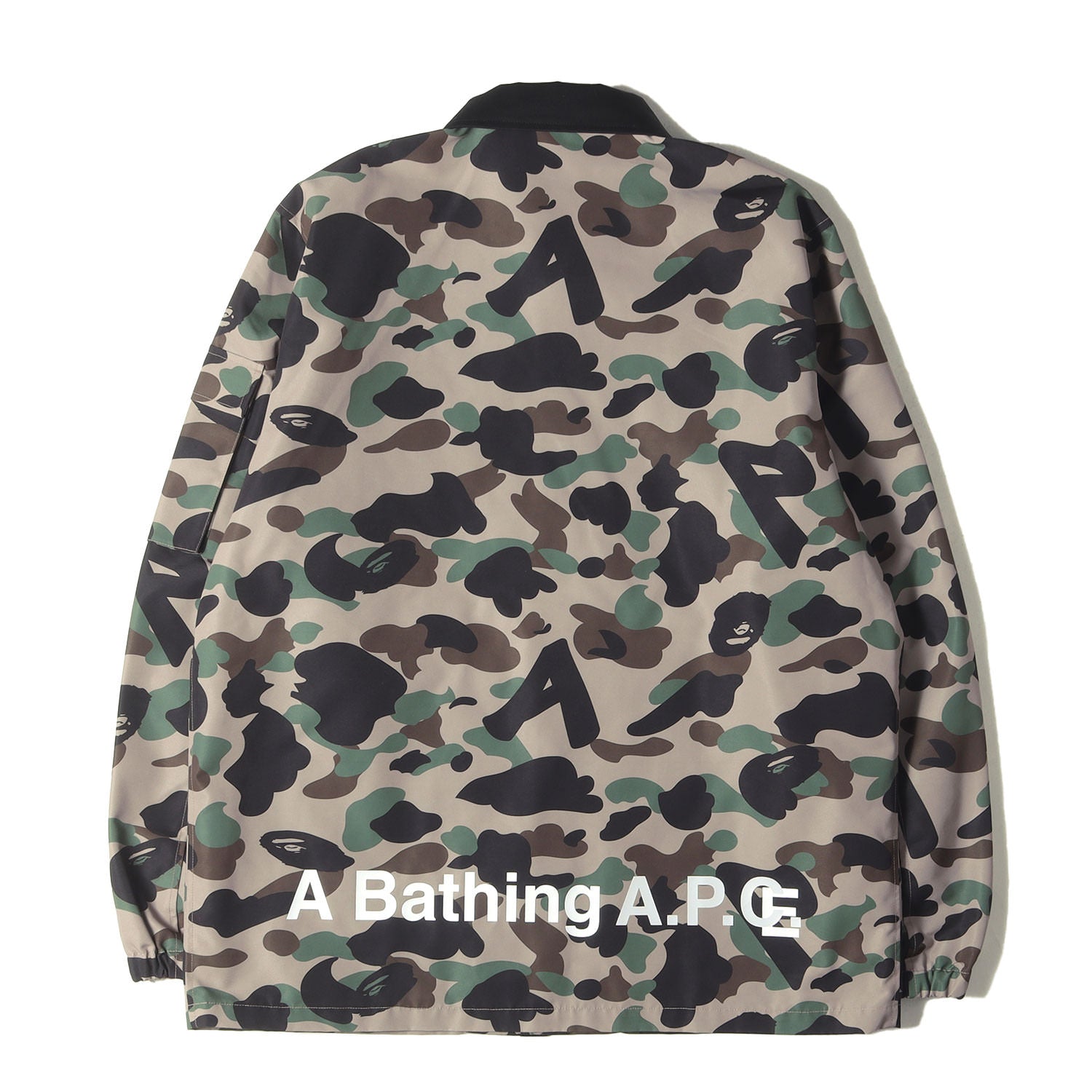BLUCO ブルコ コーチジャケット　 カモ　迷彩　XXL 22AW ×A.P.C 猿迷彩 コーチジャケット(CAMOCOACH JACKET