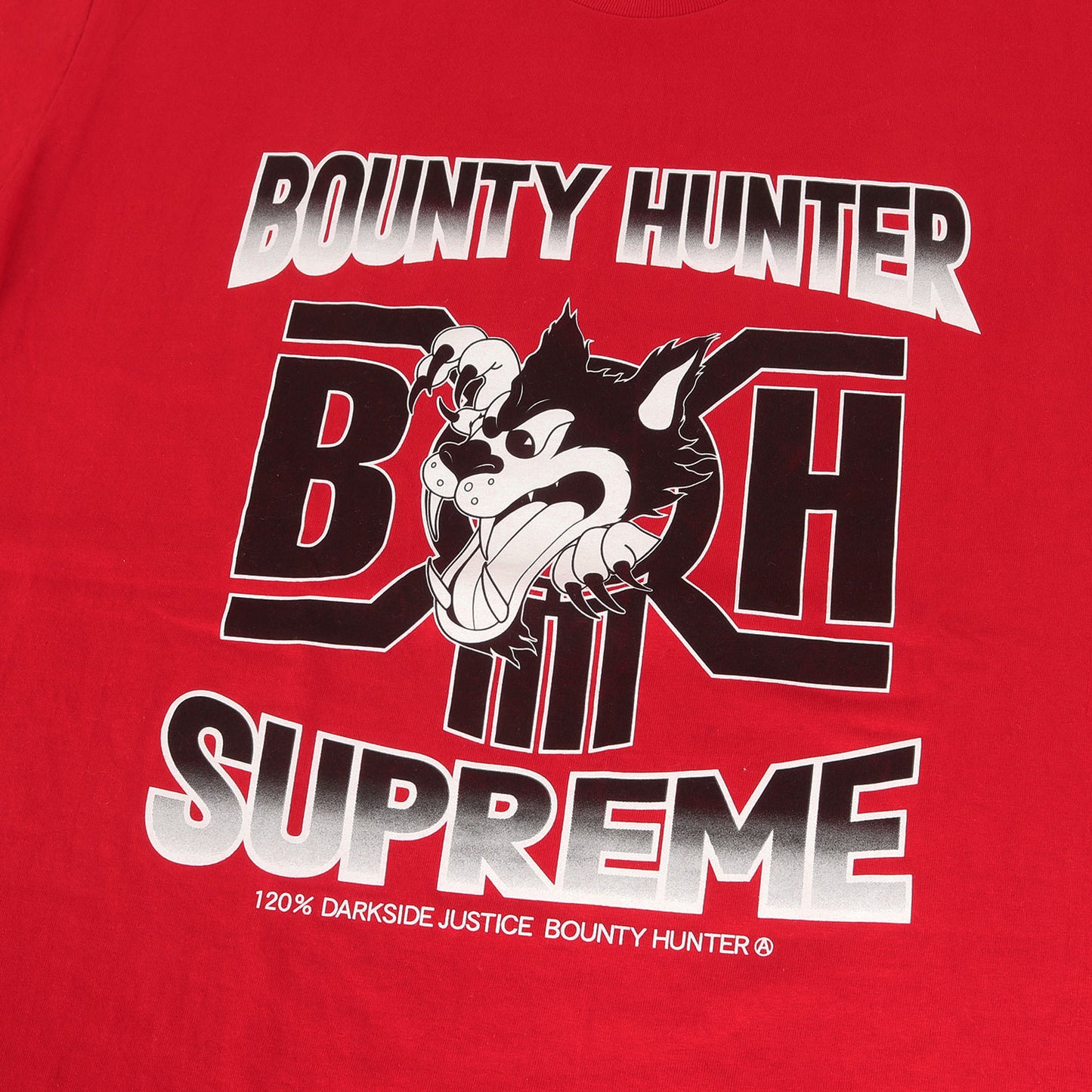 23AW ×BOUNTY HUNTER ウルフロゴ Tシャツ(Wolf Tee)