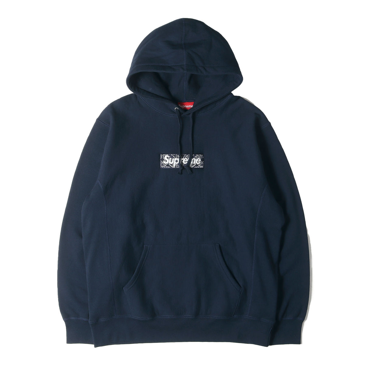バンダナ BOXロゴ スウェットパーカー(Bandana Box Logo Hooded Sweatshirt)