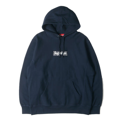 バンダナ BOXロゴ スウェットパーカー(Bandana Box Logo Hooded Sweatshirt)