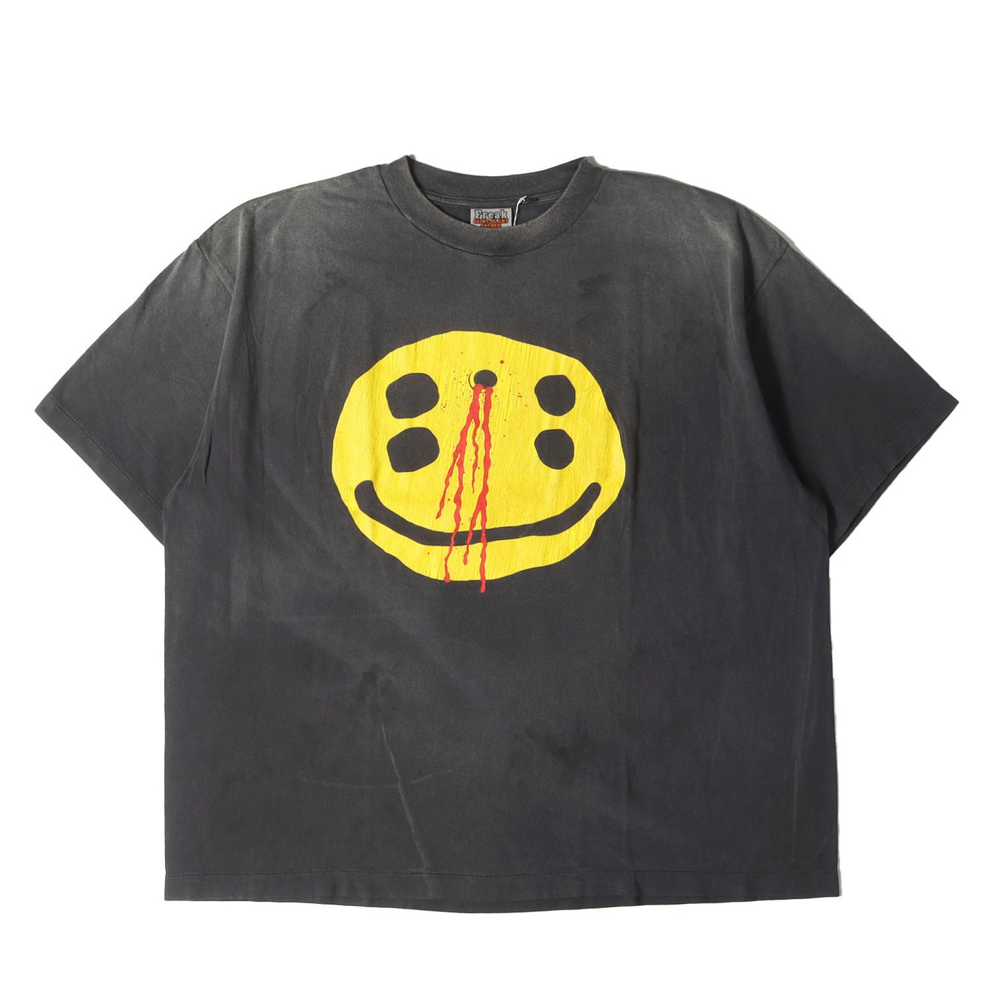 24AW ×CACTUS PLANT FLEA MARKET ヴィンテージ加工 オーバーサイズ Tシャツ(CP_SS TEE / SMILE)