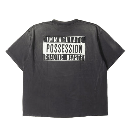 24AW ×CACTUS PLANT FLEA MARKET ヴィンテージ加工 オーバーサイズ Tシャツ(CP_SS TEE / SMILE)