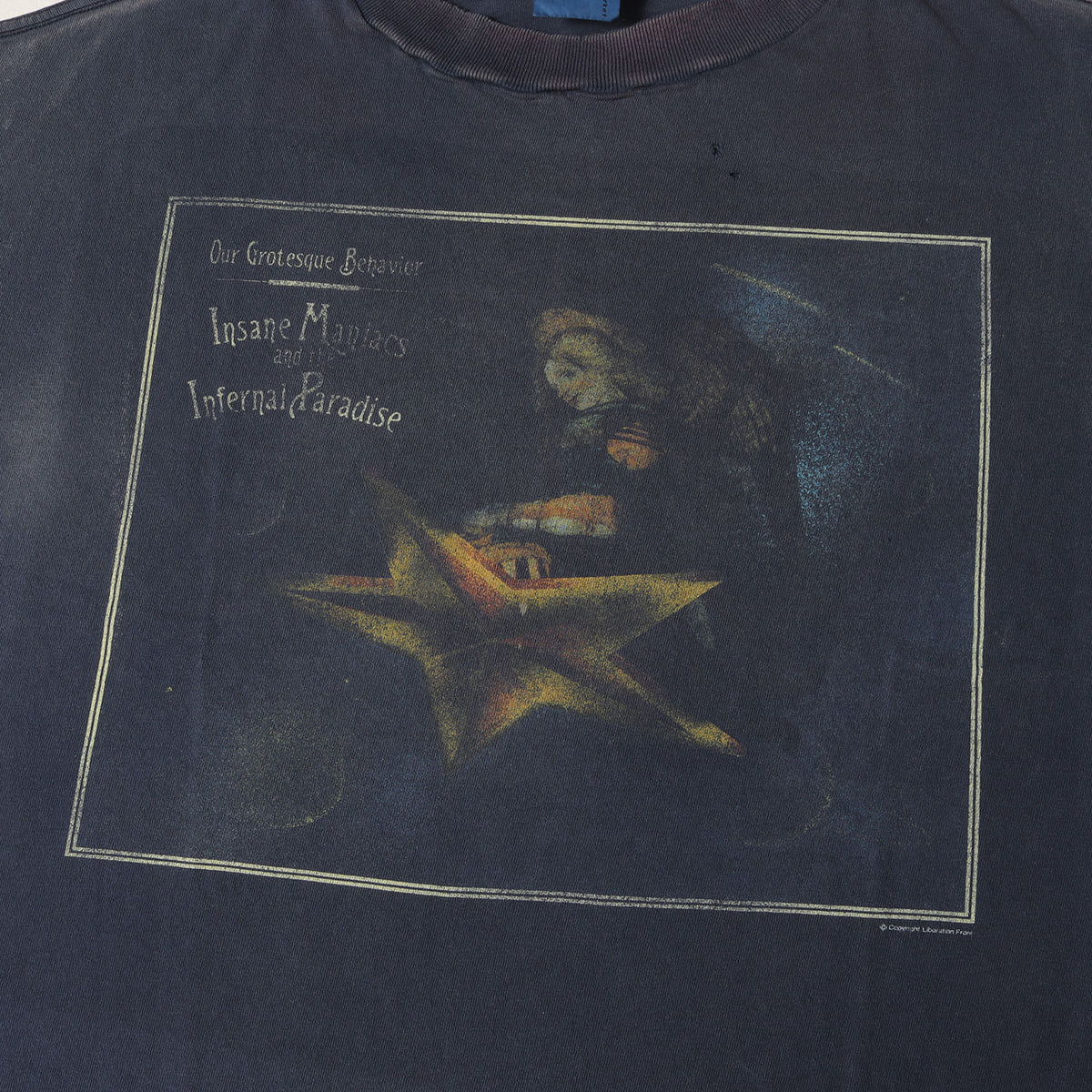 24AW ×CACTUS PLANT FLEA MARKET ヴィンテージ加工 オーバーサイズ Tシャツ(CP_SS TEE / STAR)