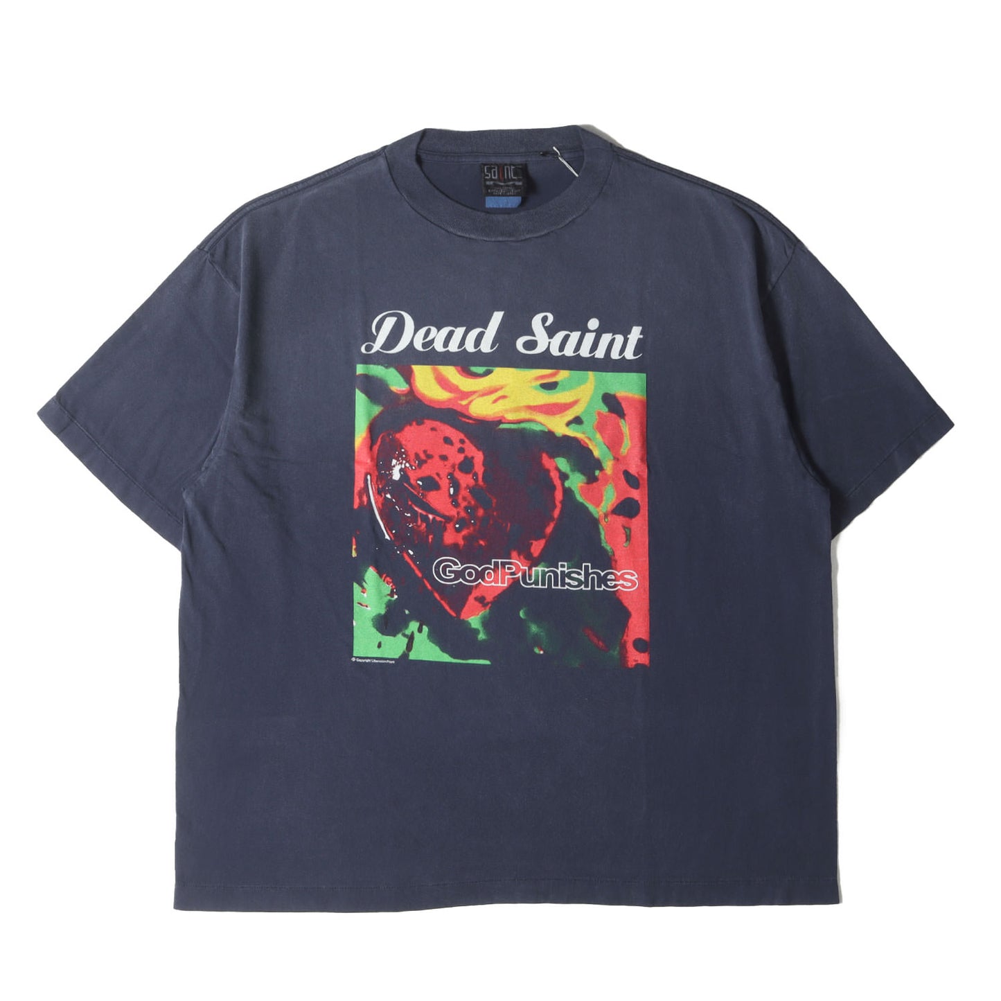 24AW ヴィンテージ加工 グラフィック Tシャツ(SS TEE / DEAD SAINT)