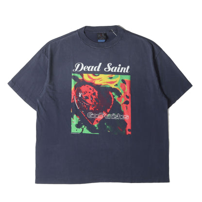 24AW ヴィンテージ加工 グラフィック Tシャツ(SS TEE / DEAD SAINT)