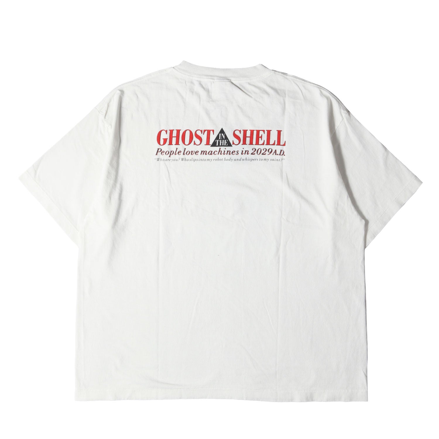 24AW ×GHOST IN THE SHELL / 攻殻機動隊 ヴィンテージ加工 Tシャツ