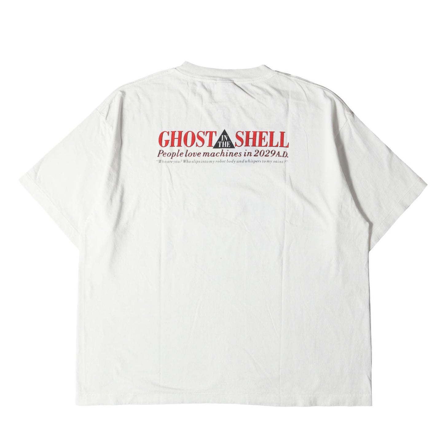 24AW ×GHOST IN THE SHELL / 攻殻機動隊 ヴィンテージ加工 Tシャツ(GS_SS TEE / GITS)