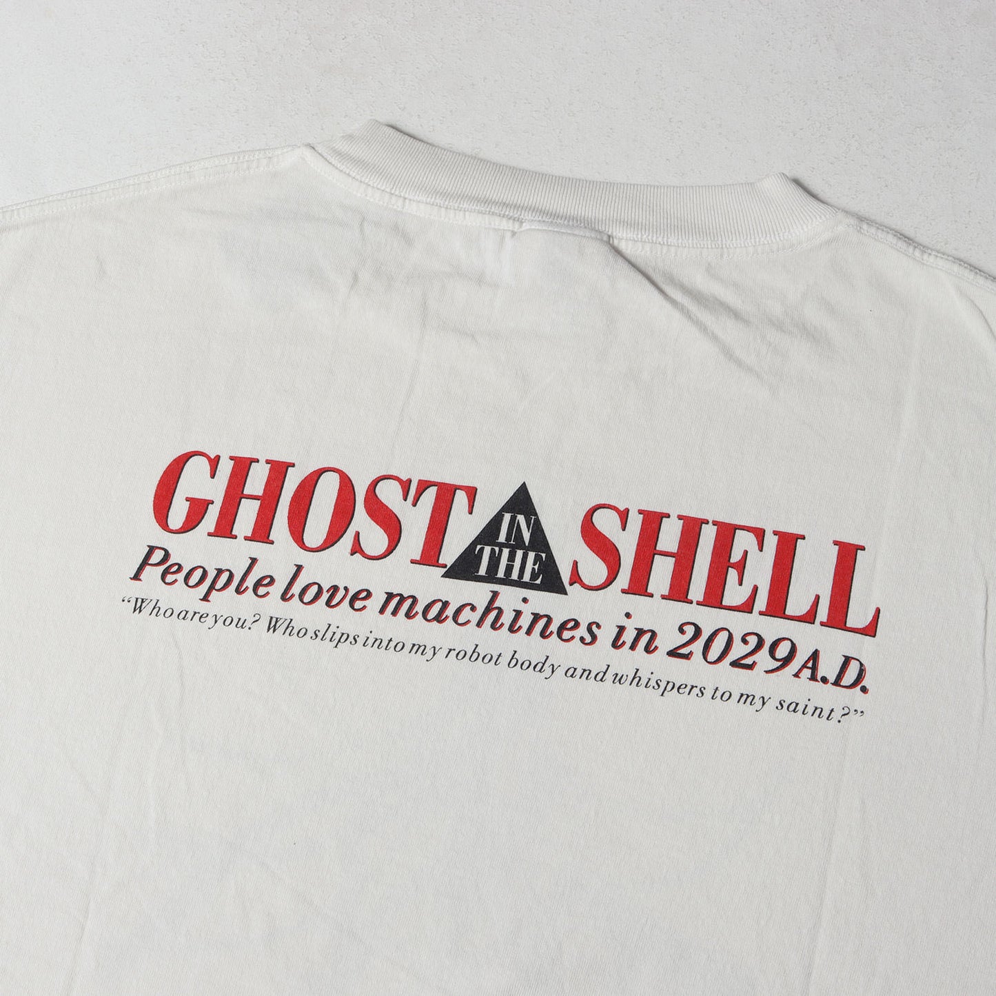 24AW ×GHOST IN THE SHELL / 攻殻機動隊 ヴィンテージ加工 Tシャツ(GS_SS TEE / GITS)