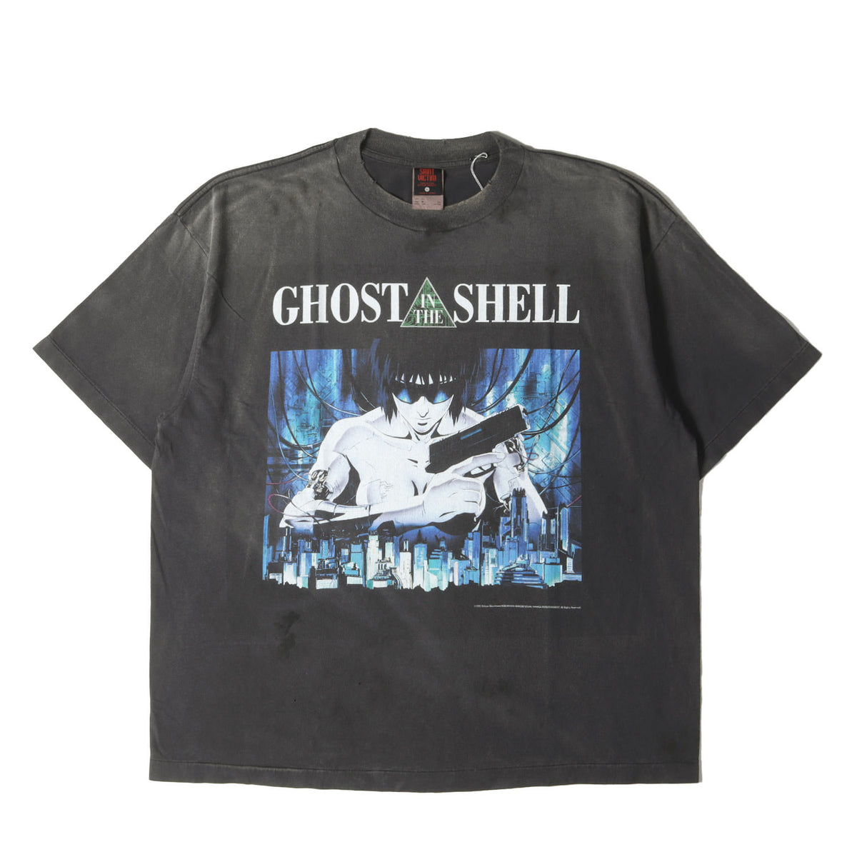24AW ×GHOST IN THE SHELL / 攻殻機動隊 ヴィンテージ加工 Tシャツ(GS_SS TEE / GITS)
