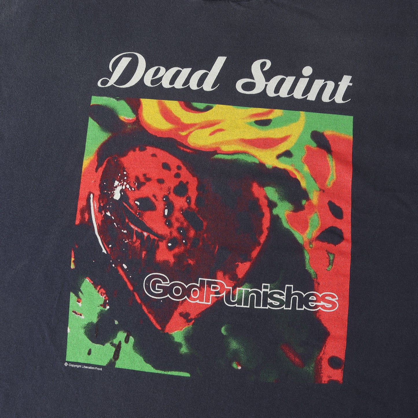 24AW ヴィンテージ加工 グラフィック Tシャツ(SS TEE / DEAD SAINT)