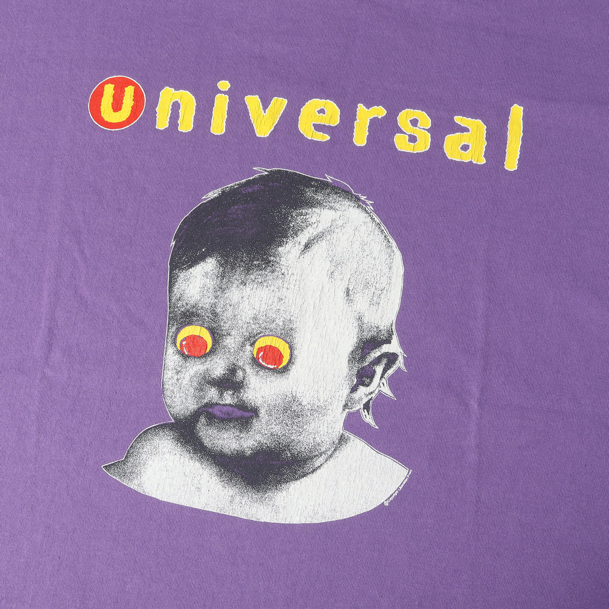 24SS ヴィンテージ加工 グラフィック Tシャツ(SS TEE / UNIVERSAL)