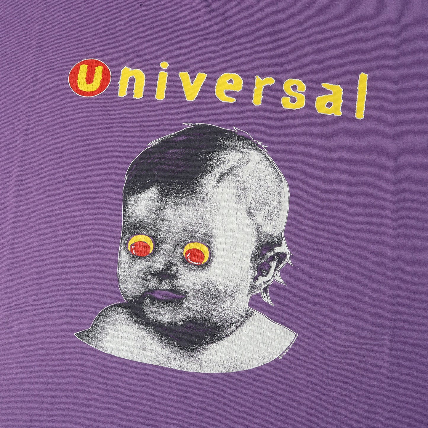 24SS ヴィンテージ加工 グラフィック Tシャツ(SS TEE / UNIVERSAL)