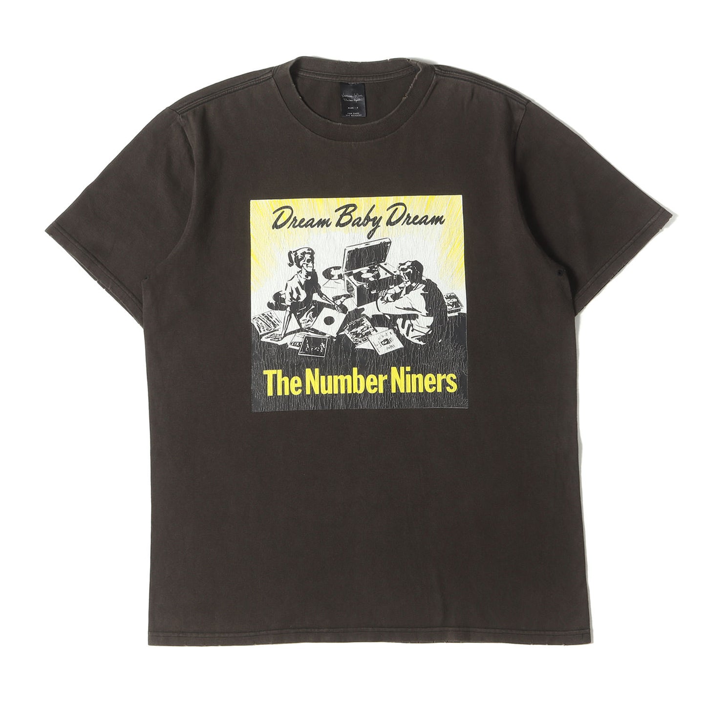 04SS ドリーム期 ダメージ加工 スカルグラフィック Tシャツ