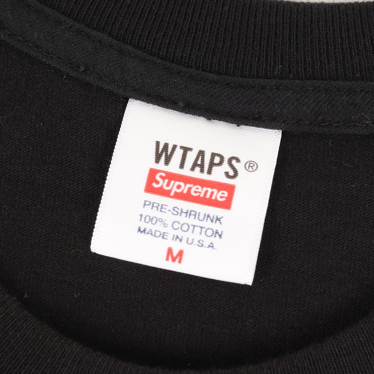 21AW ×WTAPS SIC'EM!!ロゴ クルーネック Tシャツ(Sic'em! Tee)