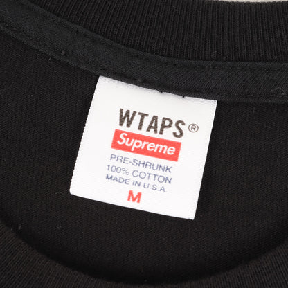 21AW ×WTAPS SIC'EM!!ロゴ クルーネック Tシャツ(Sic'em! Tee)