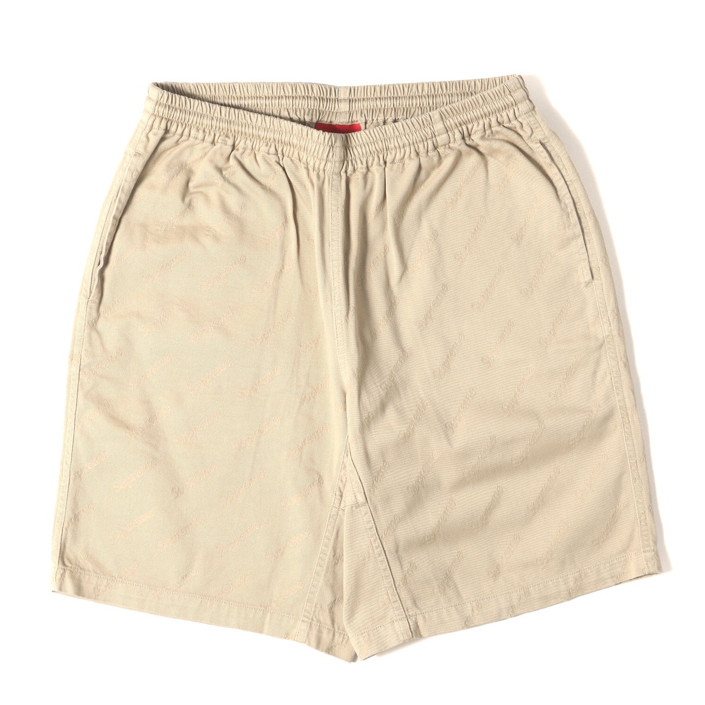 ジャガードロゴ柄 ツイル イージーショーツ(Jacquard Logos Twill Short)