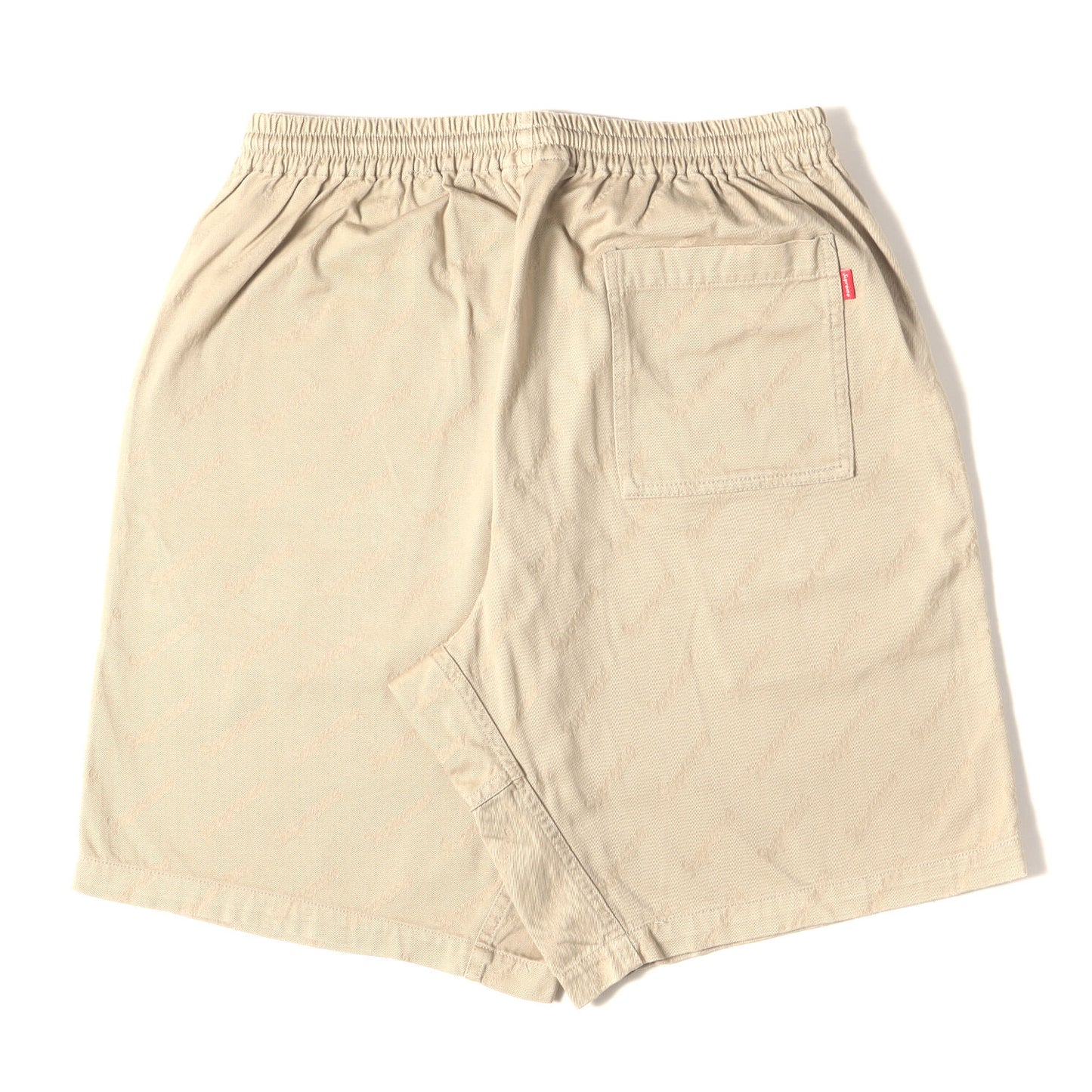 ジャガードロゴ柄 ツイル イージーショーツ(Jacquard Logos Twill Short)