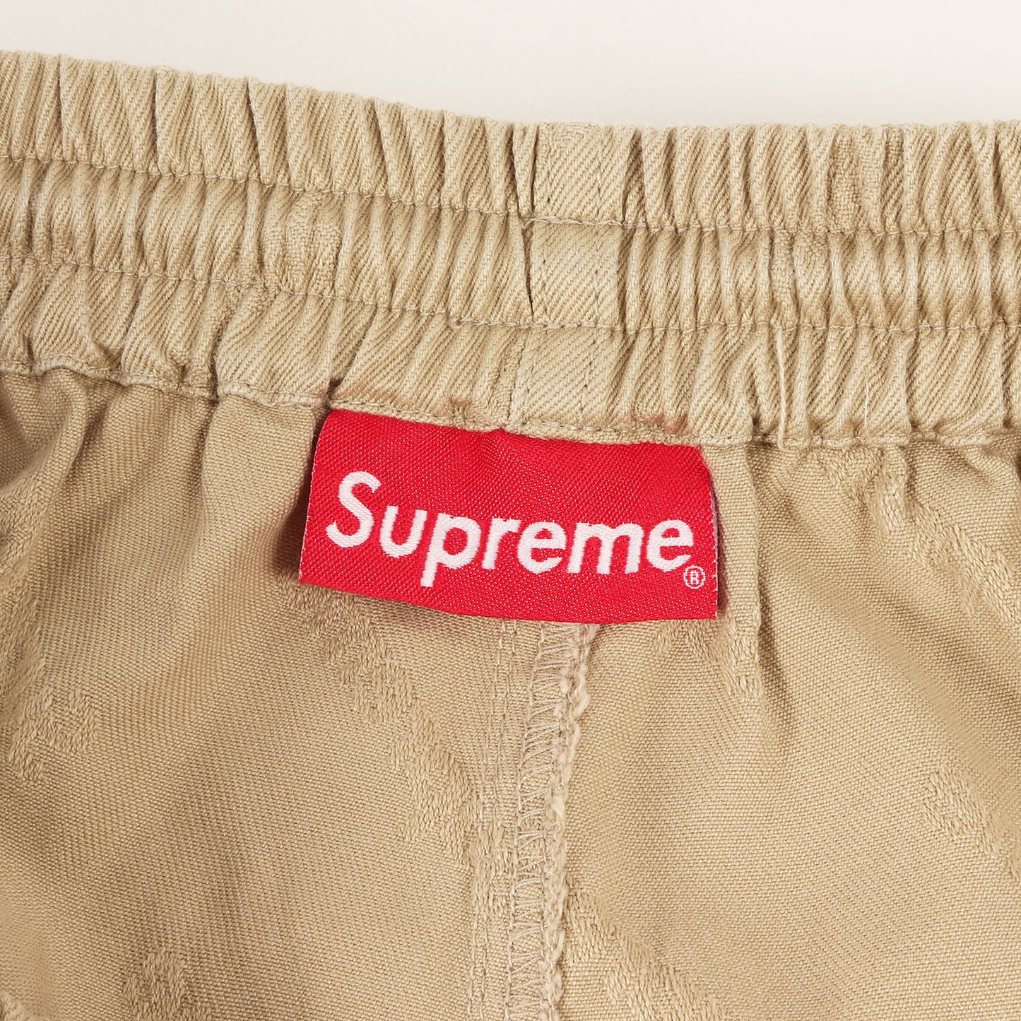 ジャガードロゴ柄 ツイル イージーショーツ(Jacquard Logos Twill Short)