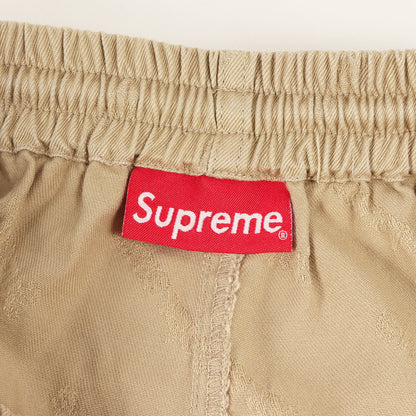 ジャガードロゴ柄 ツイル イージーショーツ(Jacquard Logos Twill Short)