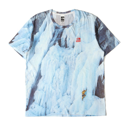 21SS ×THE NORTH FACE アイスクライミング 全面プリント Tシャツ(Ice Climb Tee)