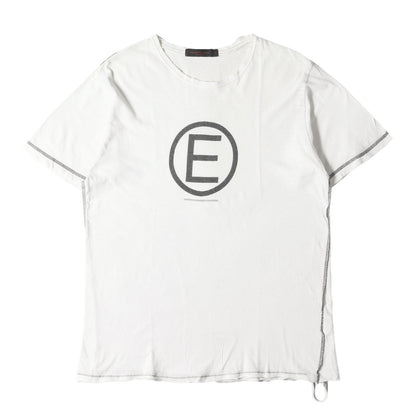 03SS SCAB期 ダメージ加工 Eロゴ Tシャツ