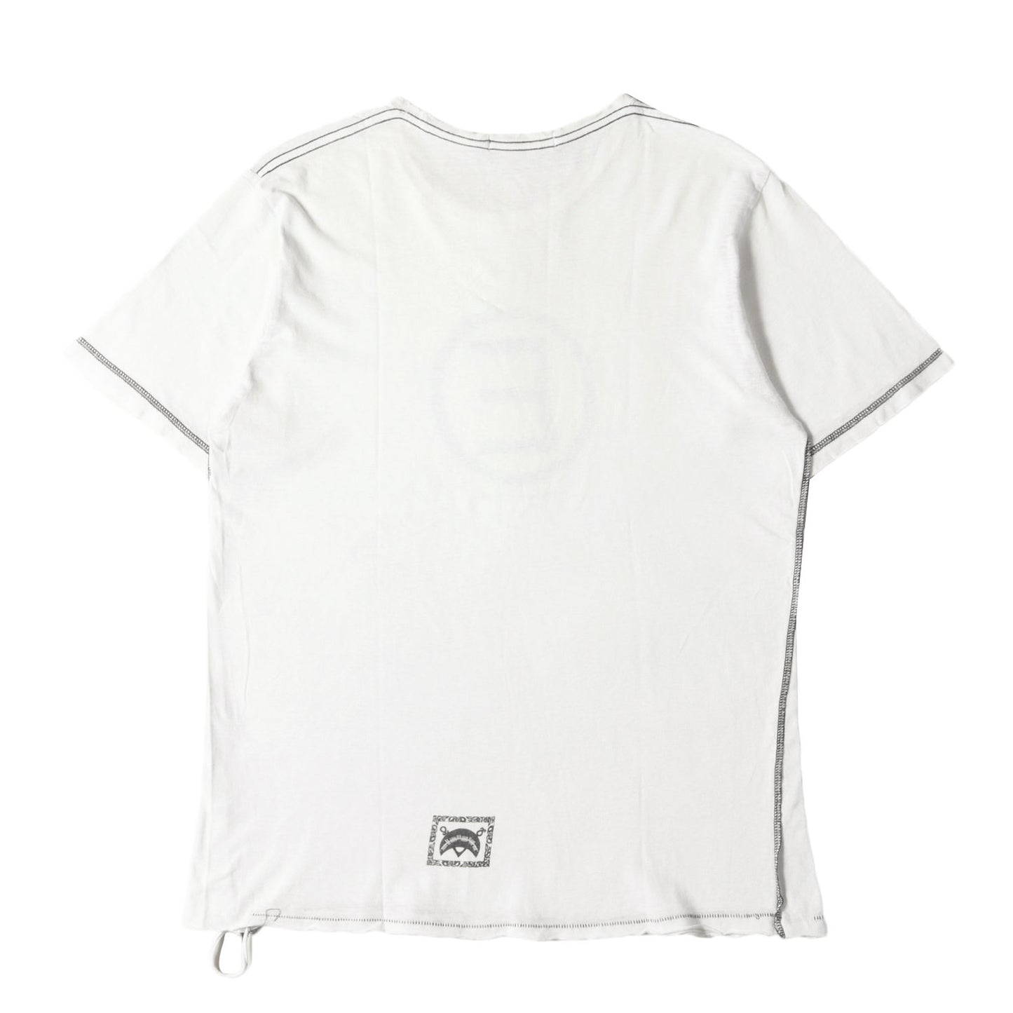 03SS SCAB期 ダメージ加工 Eロゴ Tシャツ
