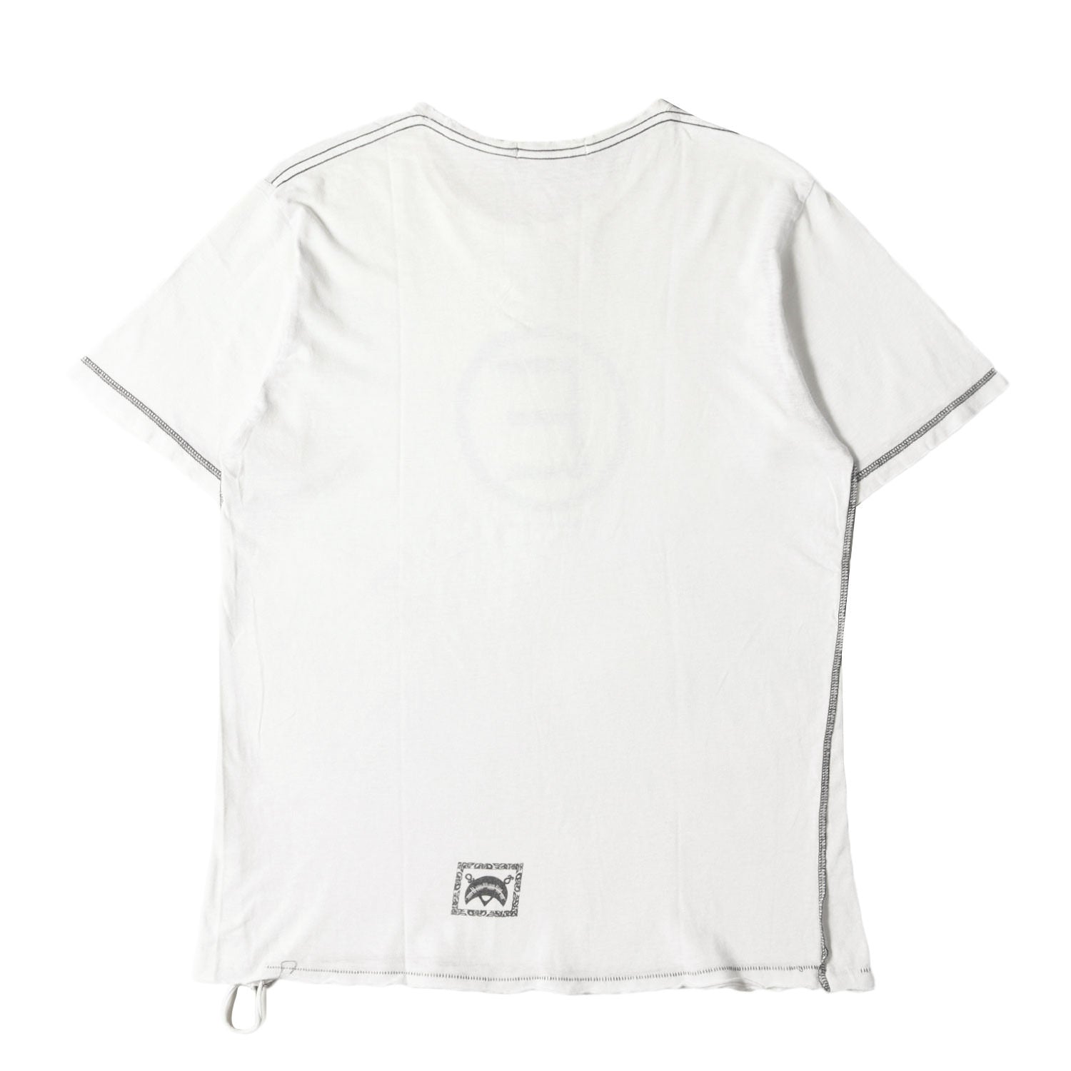 UNDERCOVER (アンダーカバー) 03SS SCAB期 ダメージ加工 Eロゴ Tシャツ 