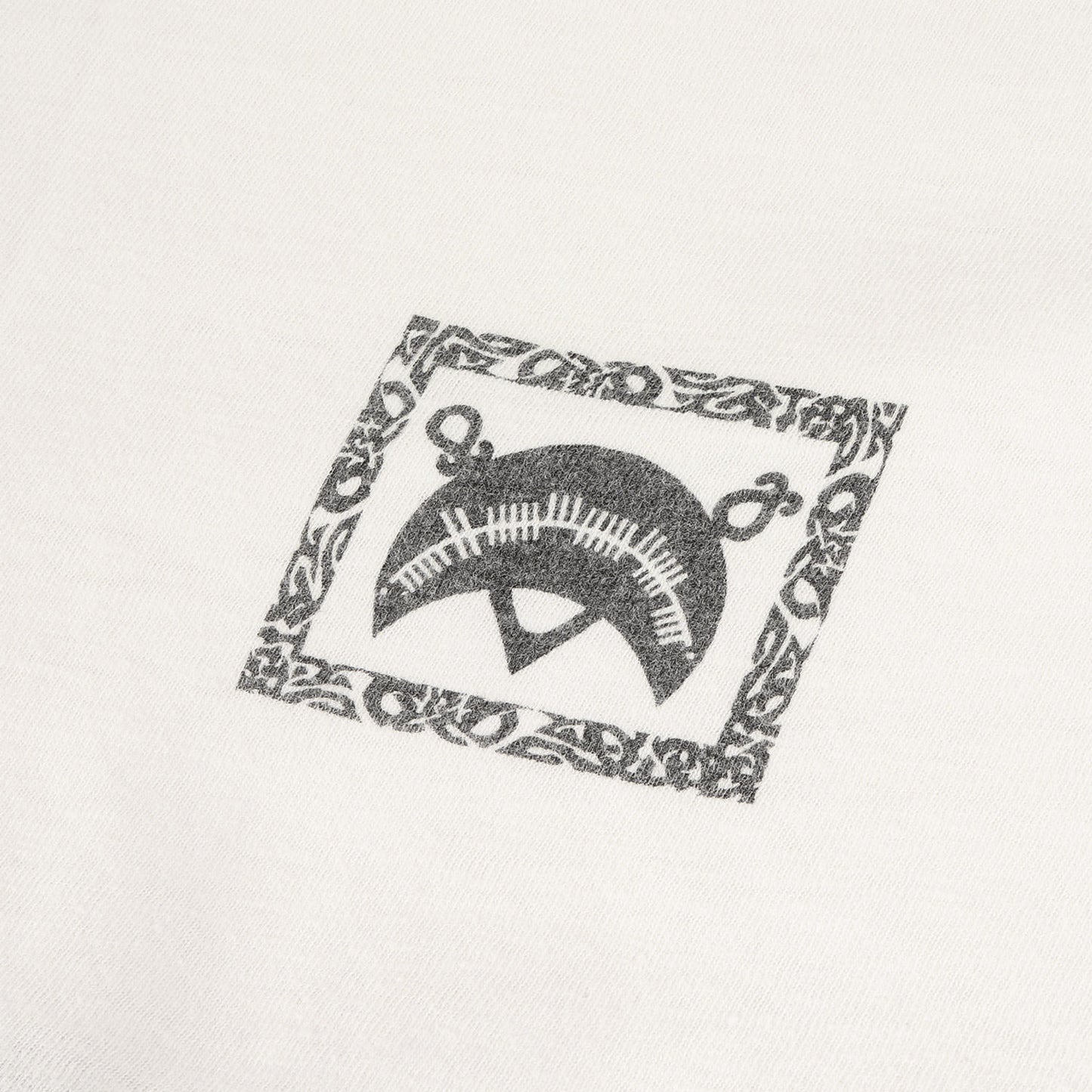 03SS SCAB期 ダメージ加工 Eロゴ Tシャツ