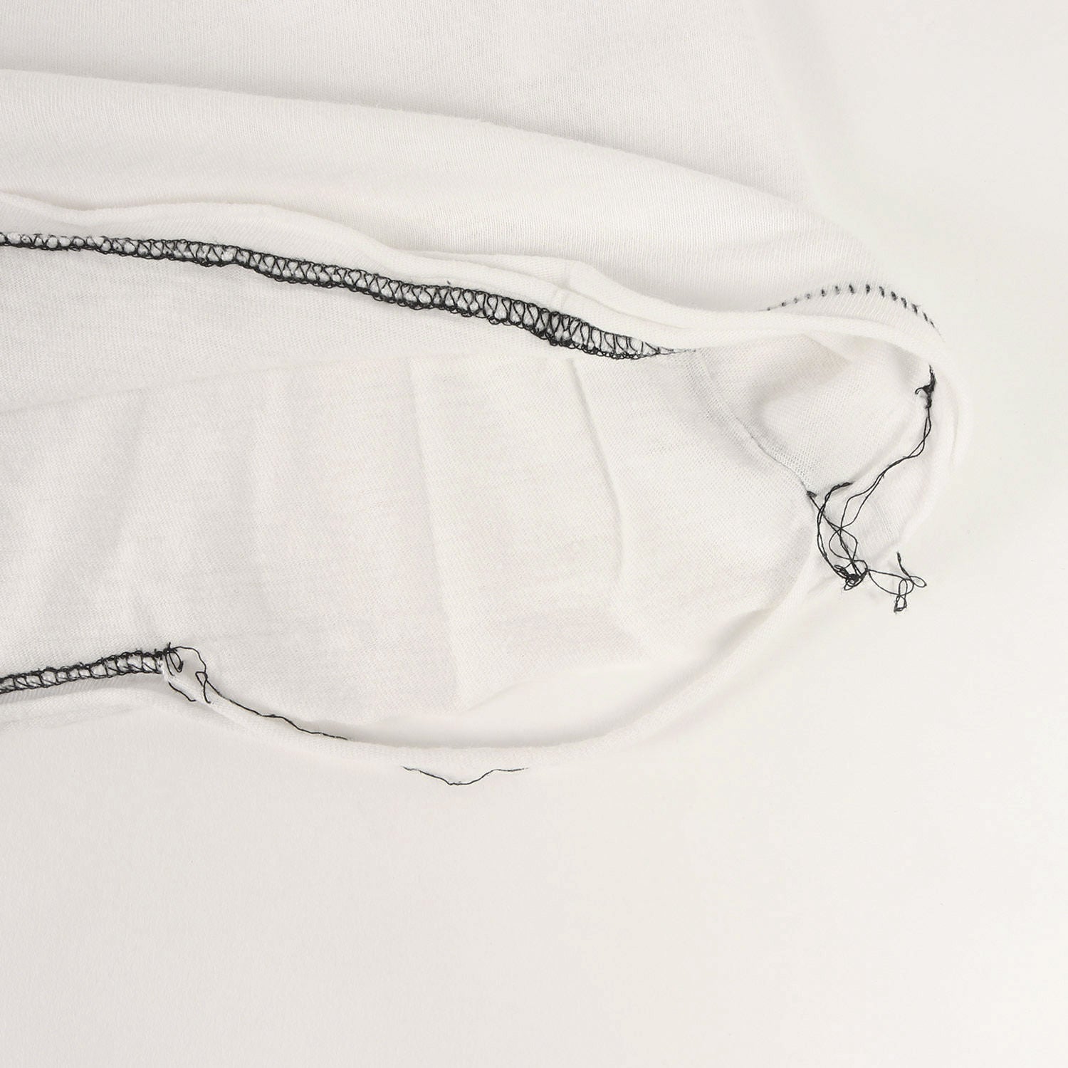 UNDERCOVER (アンダーカバー) 03SS SCAB期 ダメージ加工 Eロゴ Tシャツ 