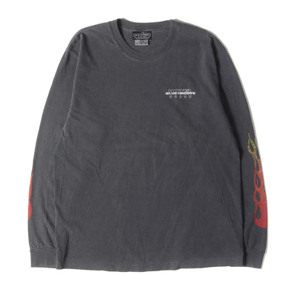 ×BLUE GROOVE ピグメントダイ加工 ロングスリーブ Tシャツ