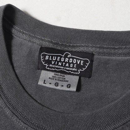 ×BLUE GROOVE ピグメントダイ加工 ロングスリーブ Tシャツ