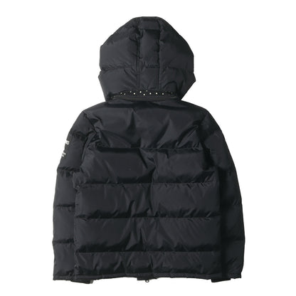 ×Rocky Mountain Featherbed 裏地ドット柄 フード付き ダウンジャケット