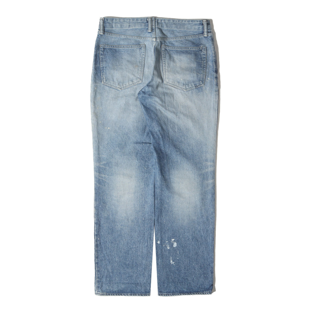 ペンキ加工 テーパード ヘビー デニムパンツ(HEAVY DENIM TAPERD JEANS DUSTY TYPE)