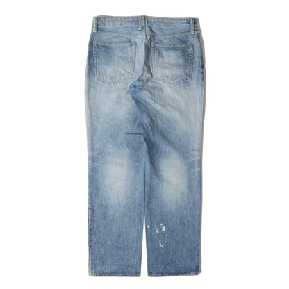 ペンキ加工 テーパード ヘビー デニムパンツ(HEAVY DENIM TAPERD JEANS DUSTY TYPE)