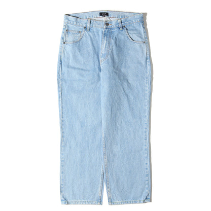 ヴィンテージ加工 ワイド デニムパンツ(CLASSIC DENIM PANT)