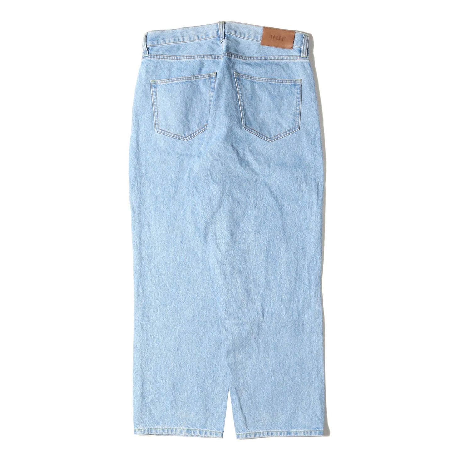 ヴィンテージ加工 ワイド デニムパンツ(CLASSIC DENIM PANT)