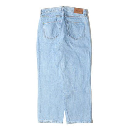 ヴィンテージ加工 ワイド デニムパンツ(CLASSIC DENIM PANT)