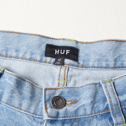 ヴィンテージ加工 ワイド デニムパンツ(CLASSIC DENIM PANT)