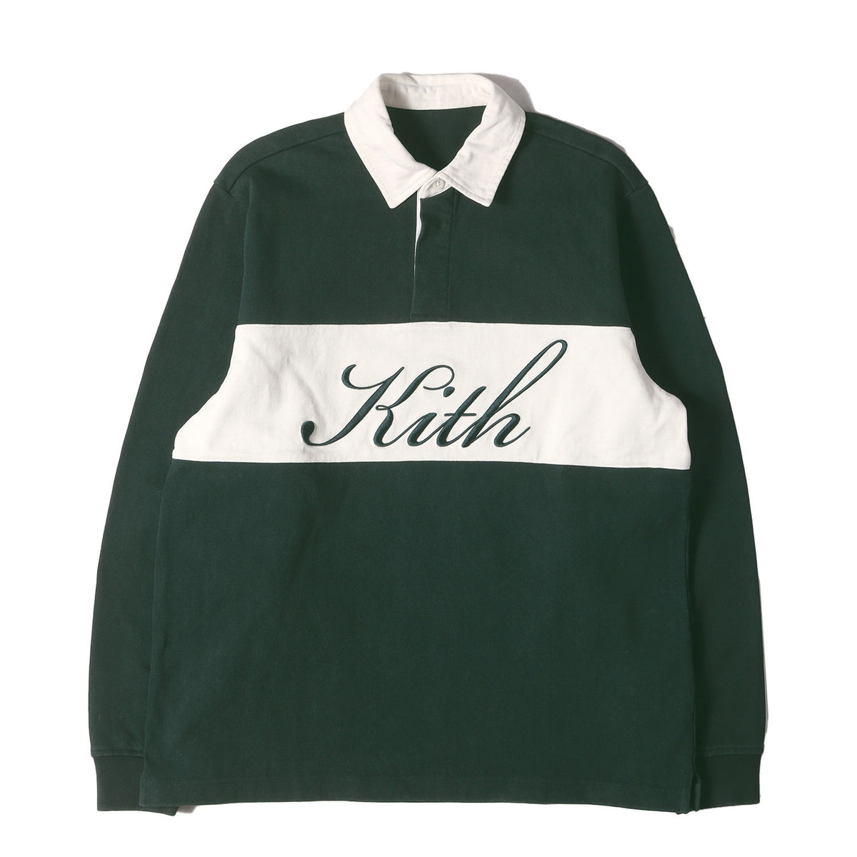 23AW ブランドロゴ刺繍 ラガーシャツ / ポロシャツ(Long Sleeve Rugby Polo)
