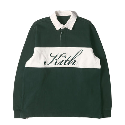 23AW ブランドロゴ刺繍 ラガーシャツ / ポロシャツ(Long Sleeve Rugby Polo)