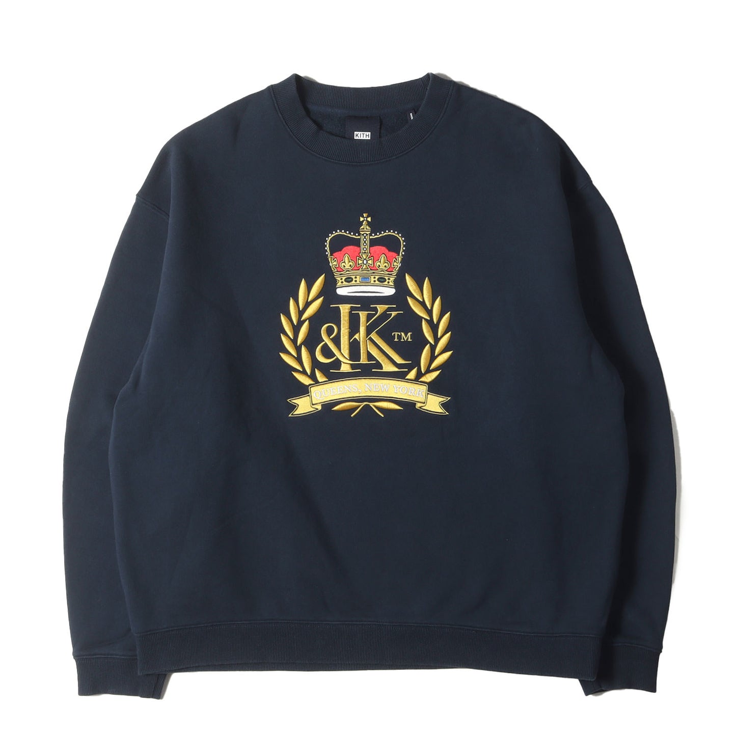 23SS クラウンエンブレム刺繍 クルーネック スウェット(Crest Crewneck)