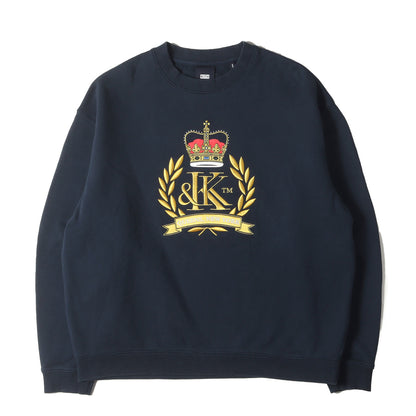 23SS クラウンエンブレム刺繍 クルーネック スウェット(Crest Crewneck)
